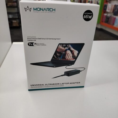 Universal Laptop Charger -65W — product image
