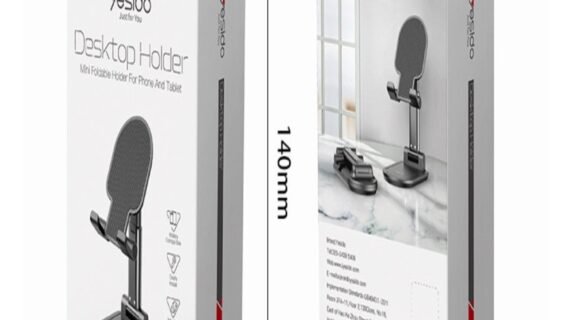 C85 Portable Desktop Telescopic Folding Phone Holder | Adjustable Aluminium Alloy Tablet Stand