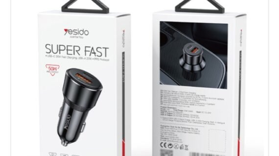 Y64 Aluminum Alloy USB+TC PD30W + USB20W Multi Protection 50W Fast Charging Car Charger