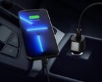 103W USB-A & Dual USB-C In-Car Charger Carbon Design – Bristol - Image 2