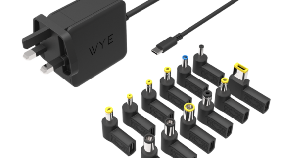 GaN 65W Universal USB-C Laptop Charger with 12 Different Tips Y-LC06 refurbished phone Bristol Fone Revive warranty included