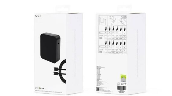 WYE 90W Universal USB-C Laptop Charger with 12 Tips – Bristol