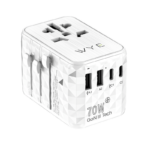 70W Any-Port Fast Charging Universal Travel Adaptor – Bristol - Image 2