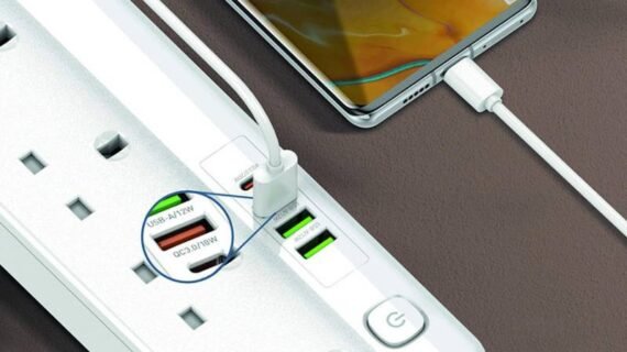 Multi-Socket Extension Lead for Home, Office & Tech – Bristol