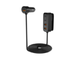 108W Multi-Port In-Car Charger with Extended Charging Hub – Bristol