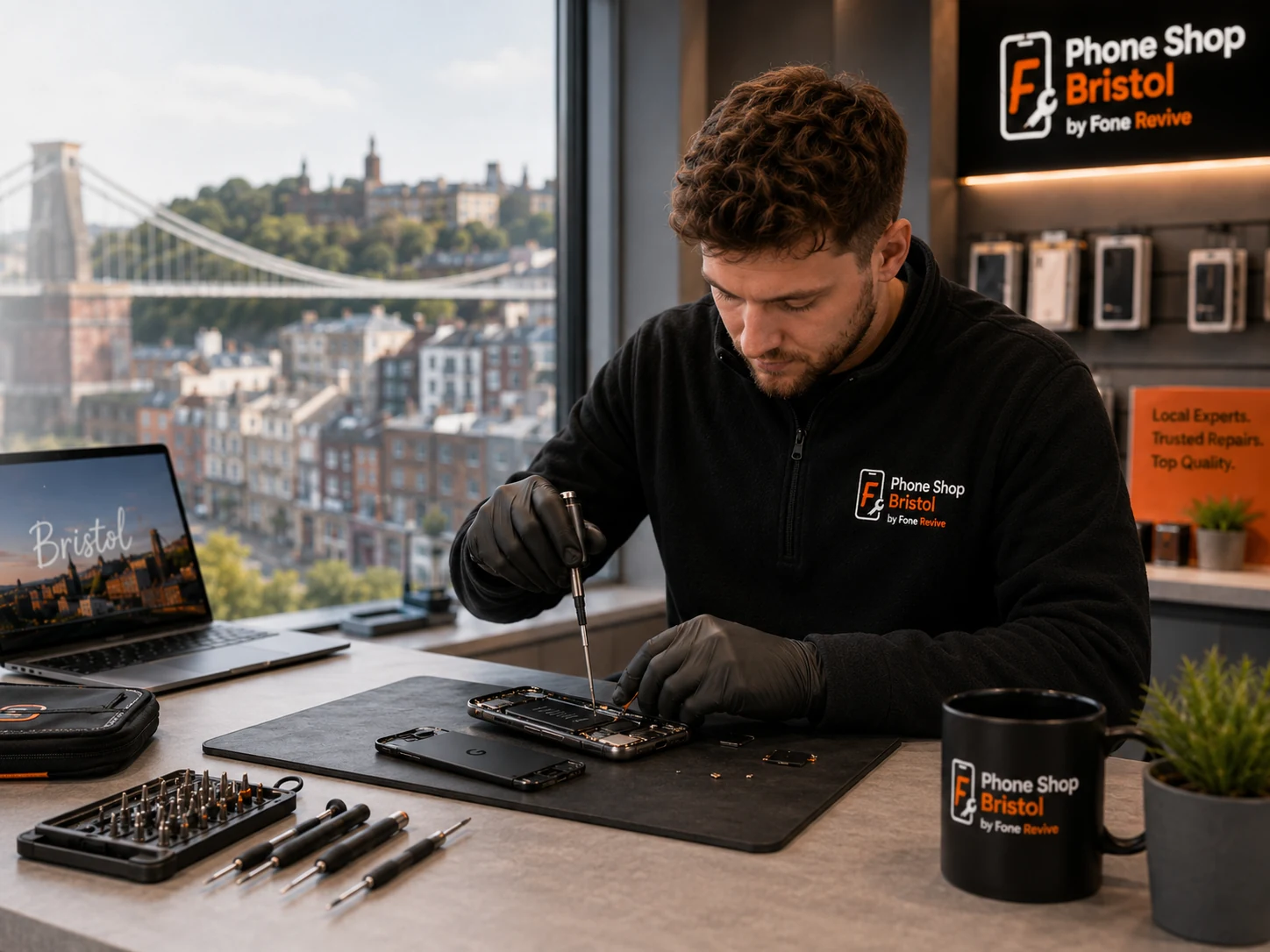 Google Pixel phone repair at Phone Shop Bristol
