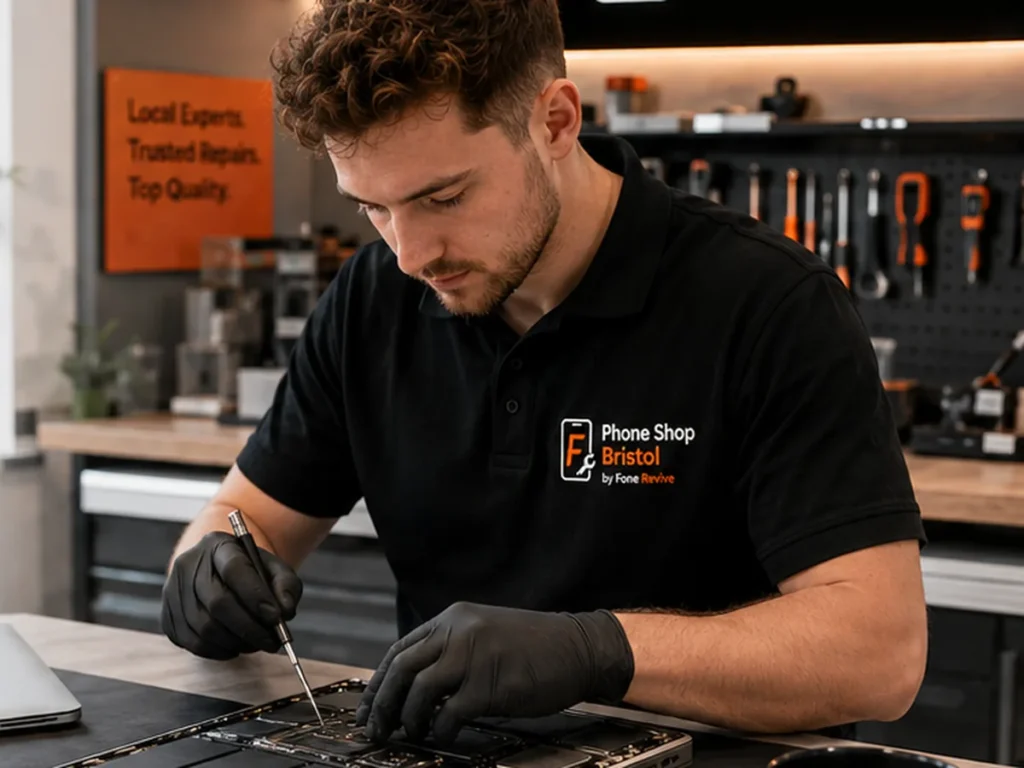 MacBook and laptop repair technician working in Bristol